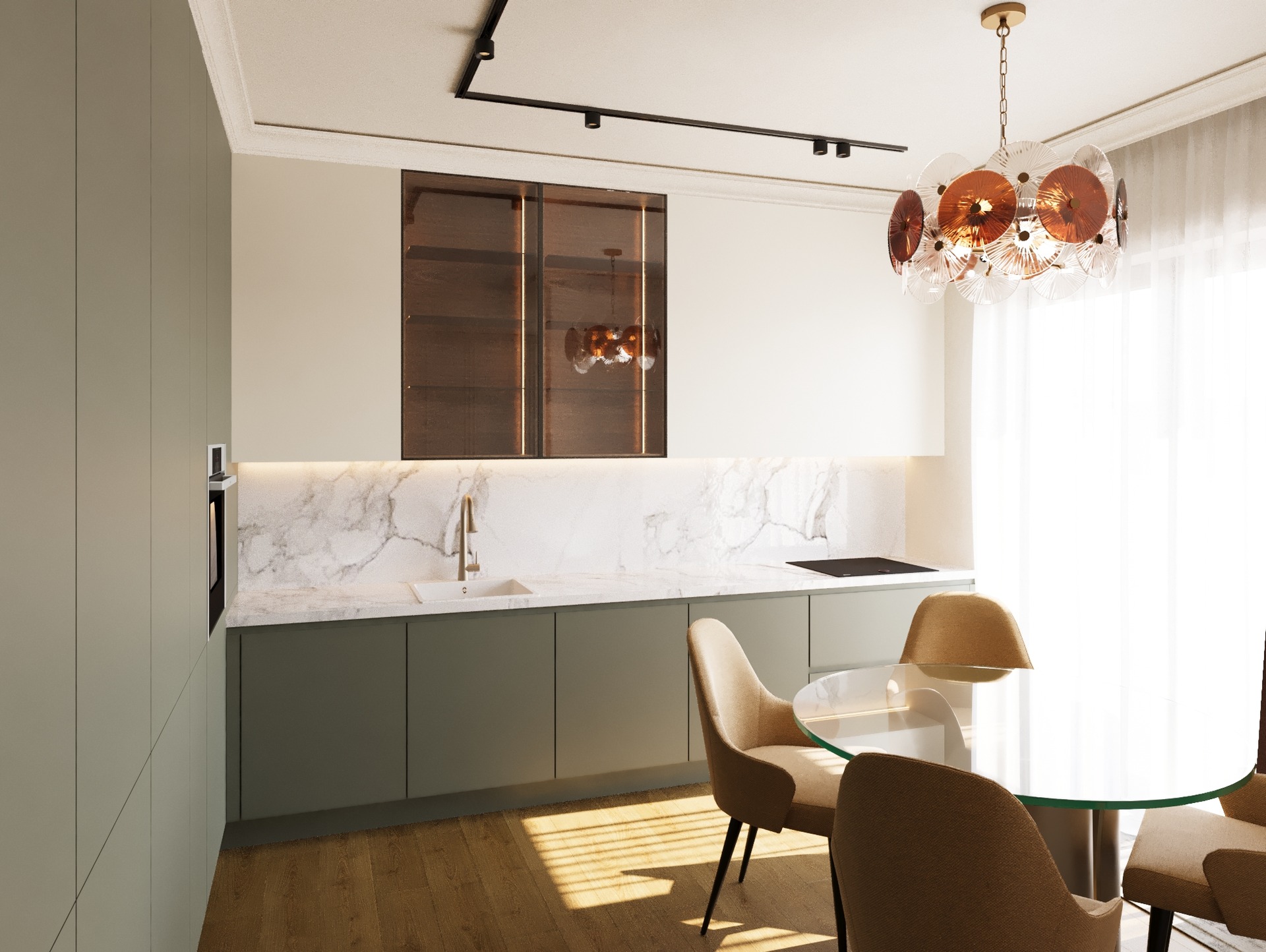 Amenajare Bucătărie Casă | RbyD 047 - Imagine 3 proiect design interior