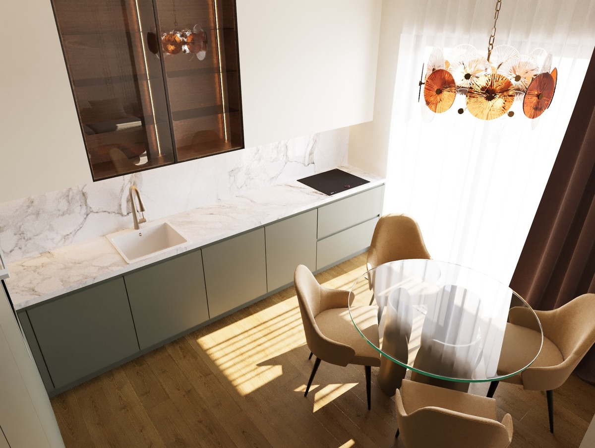 Amenajare Bucătărie Casă | RbyD 047 - Proiect Bucătărie în Giroc, România (4 fotografii)