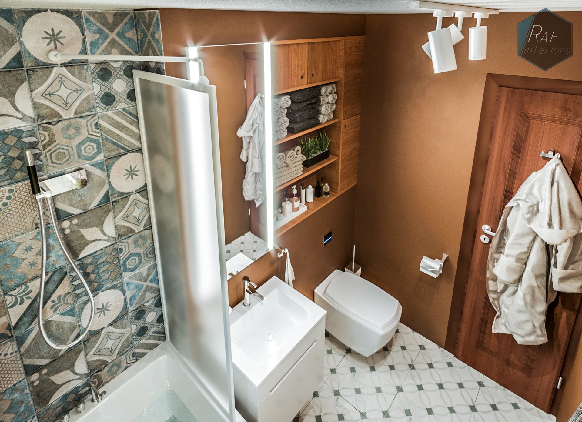 Amenajare Baie Apartament | RbyD 011 - Imagine 4 proiect design interior