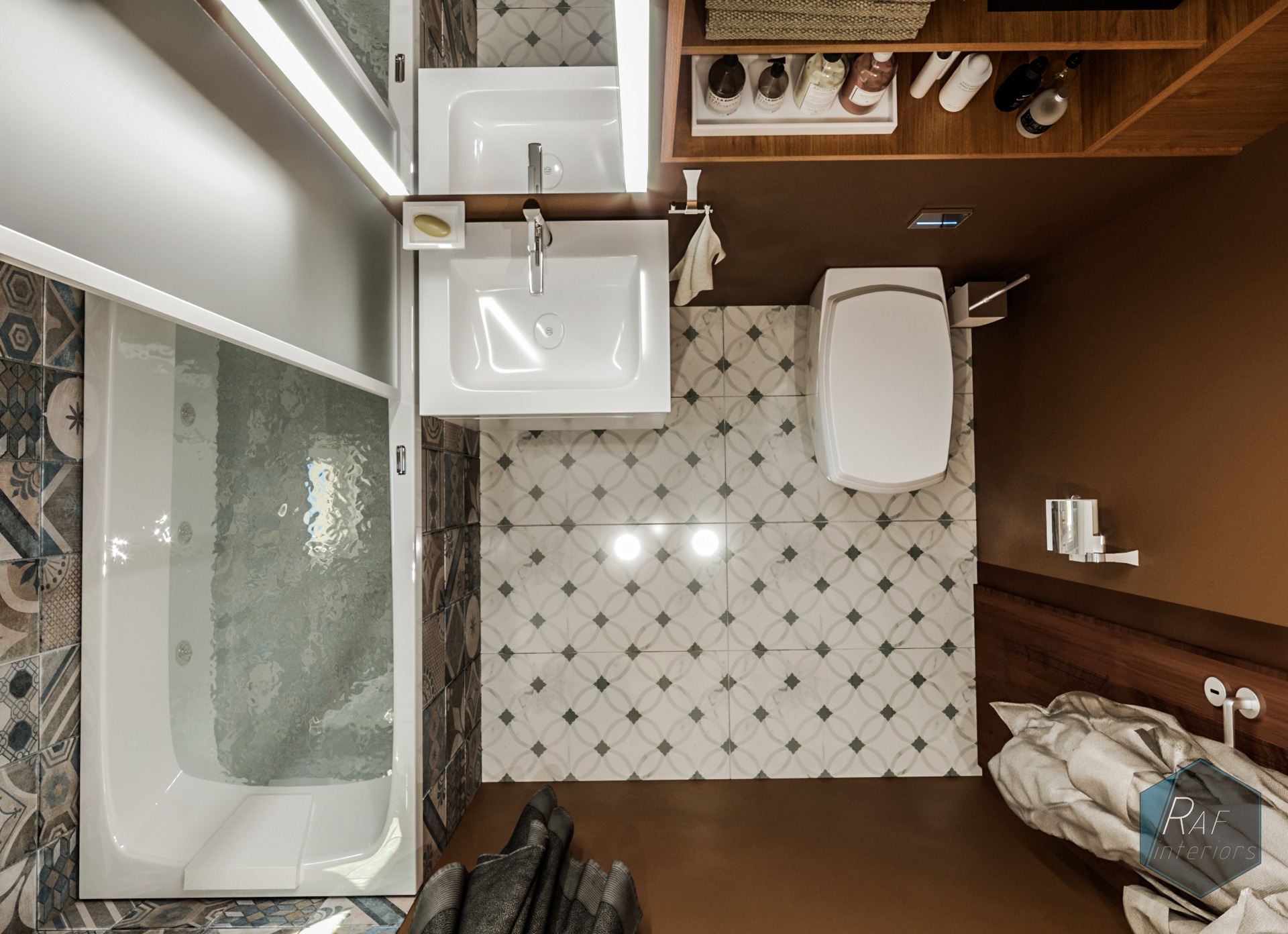 Amenajare Baie Apartament | RbyD 011 - Imagine 5 proiect design interior