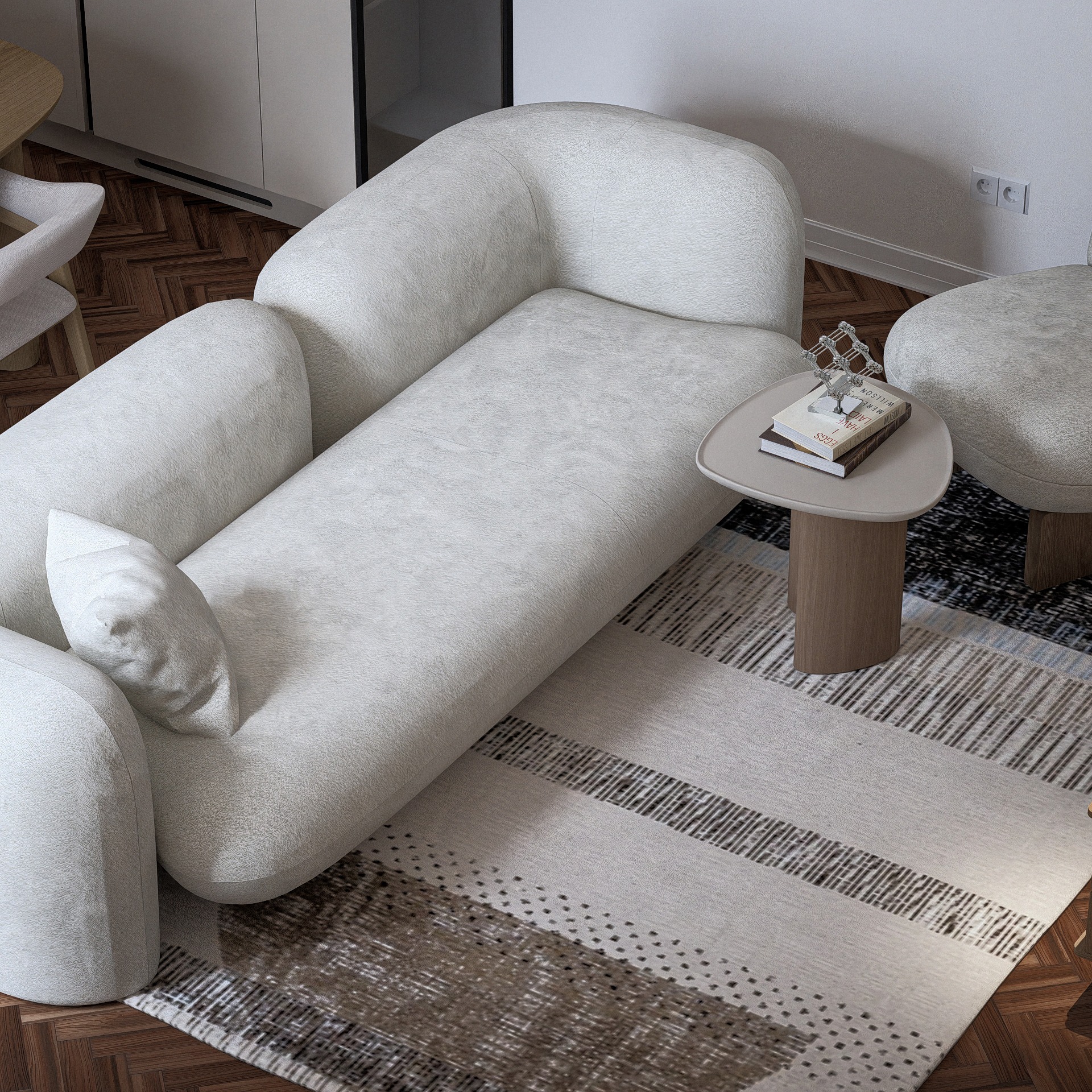 Renovare Living în Clădire Istorică | RbyD 035 - Imagine 3 proiect design interior