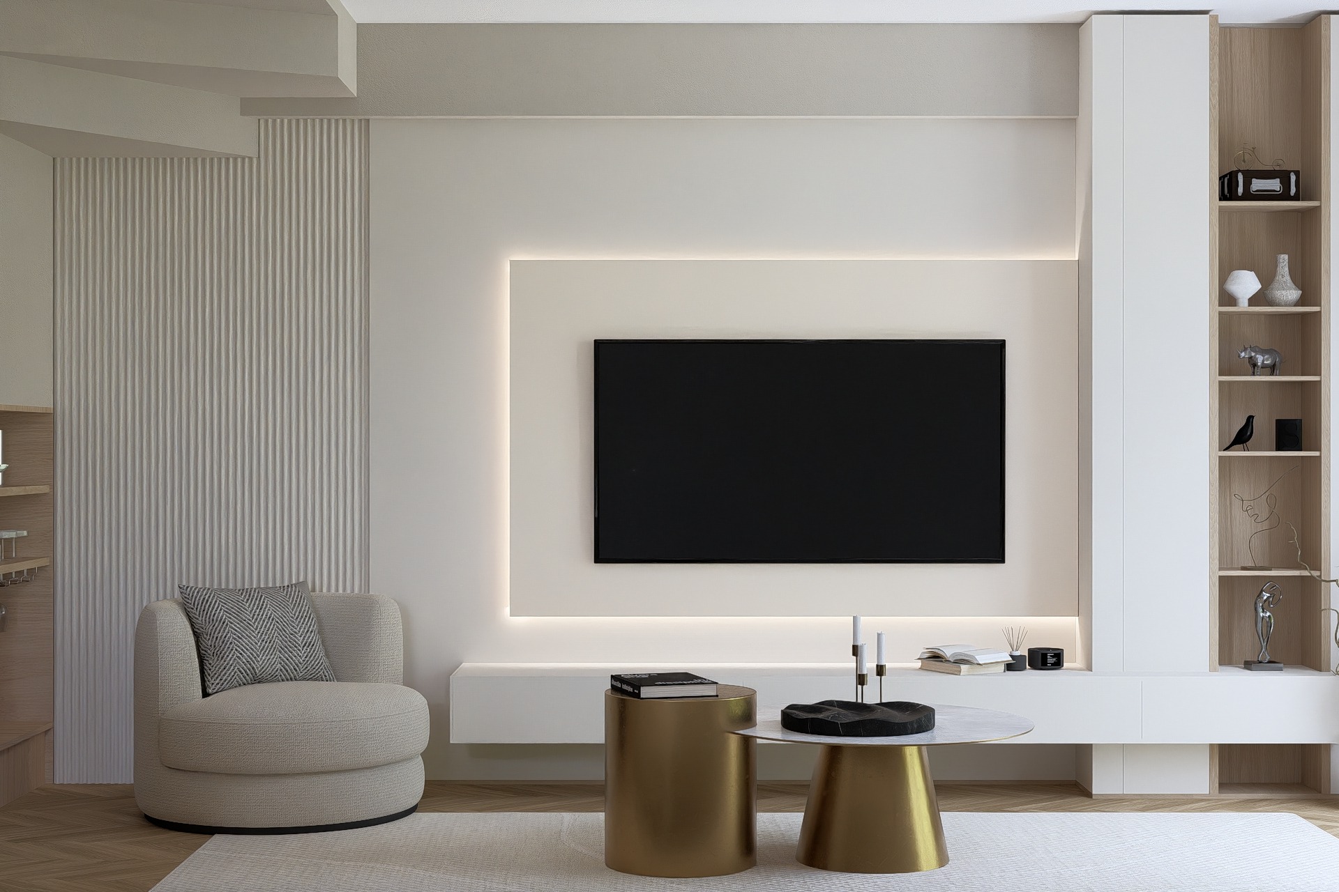 Amenajare Living Casă | RbyD 061 - Imagine principală proiect design interior