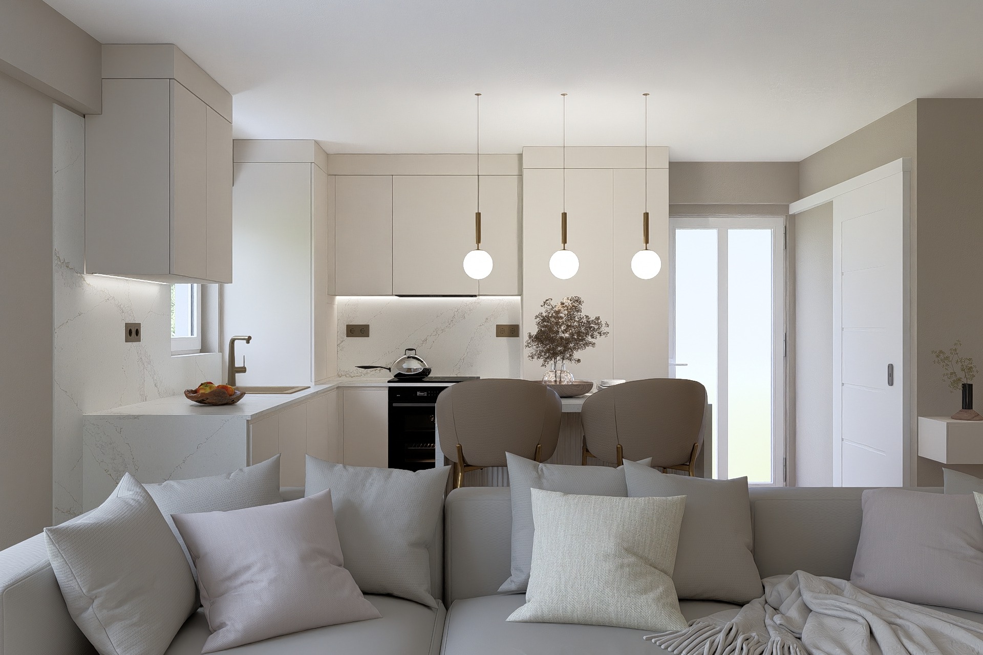 Amenajare Living Casă | RbyD 061 - Imagine 2 proiect design interior