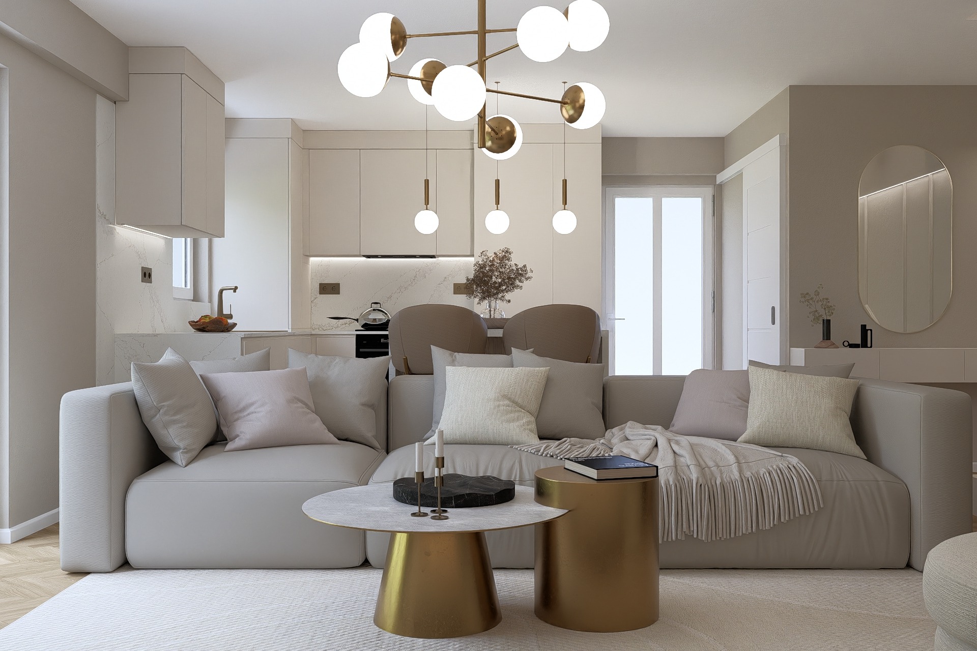 Amenajare Living Casă | RbyD 061 - Imagine 3 proiect design interior