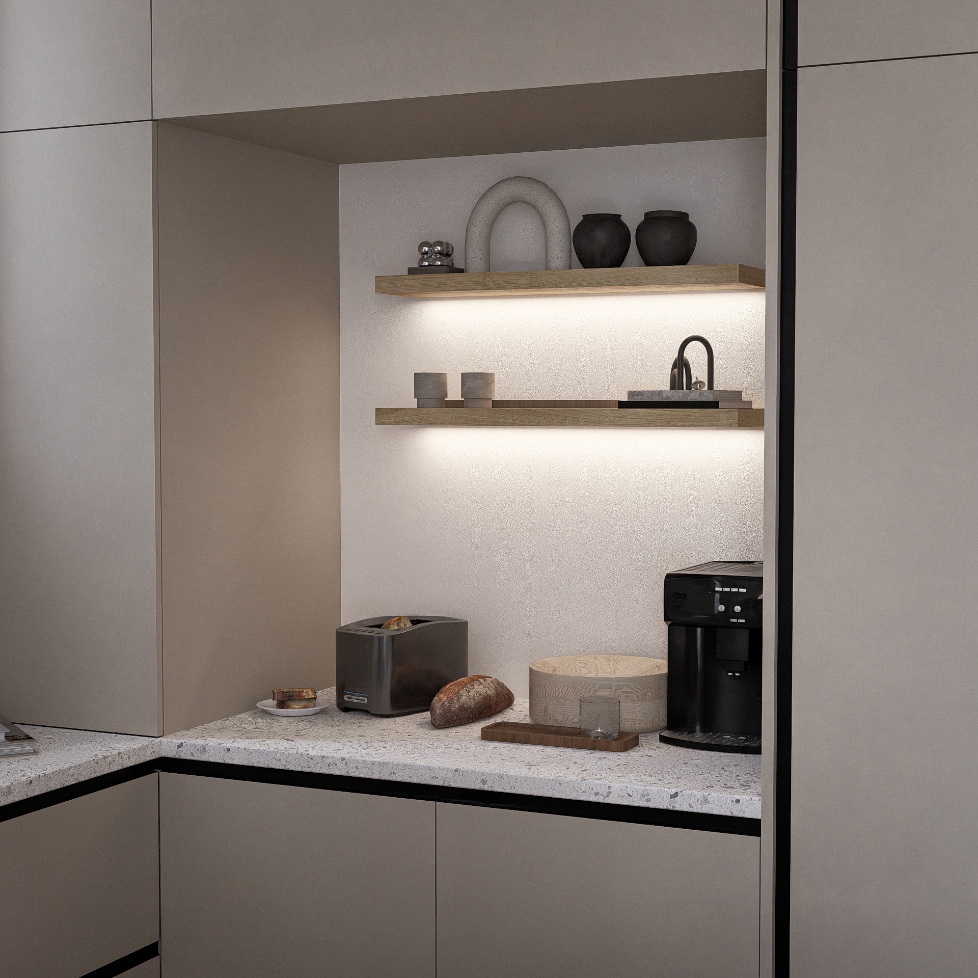 Renovare Bucătărie în Clădire Istorică | RbyD 035 - Imagine 2 proiect design interior