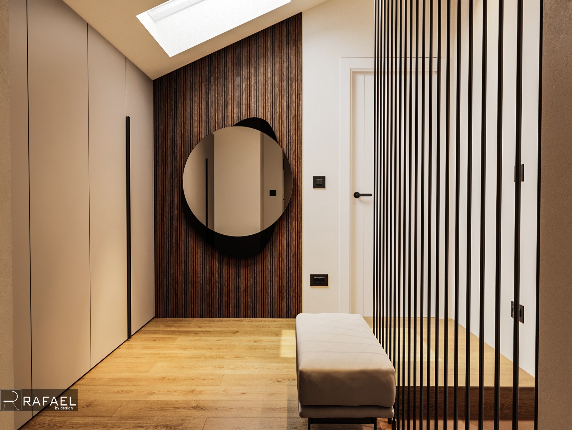 Amenajare Hol Mansardă | RbyD 029 - Imagine principală proiect design interior