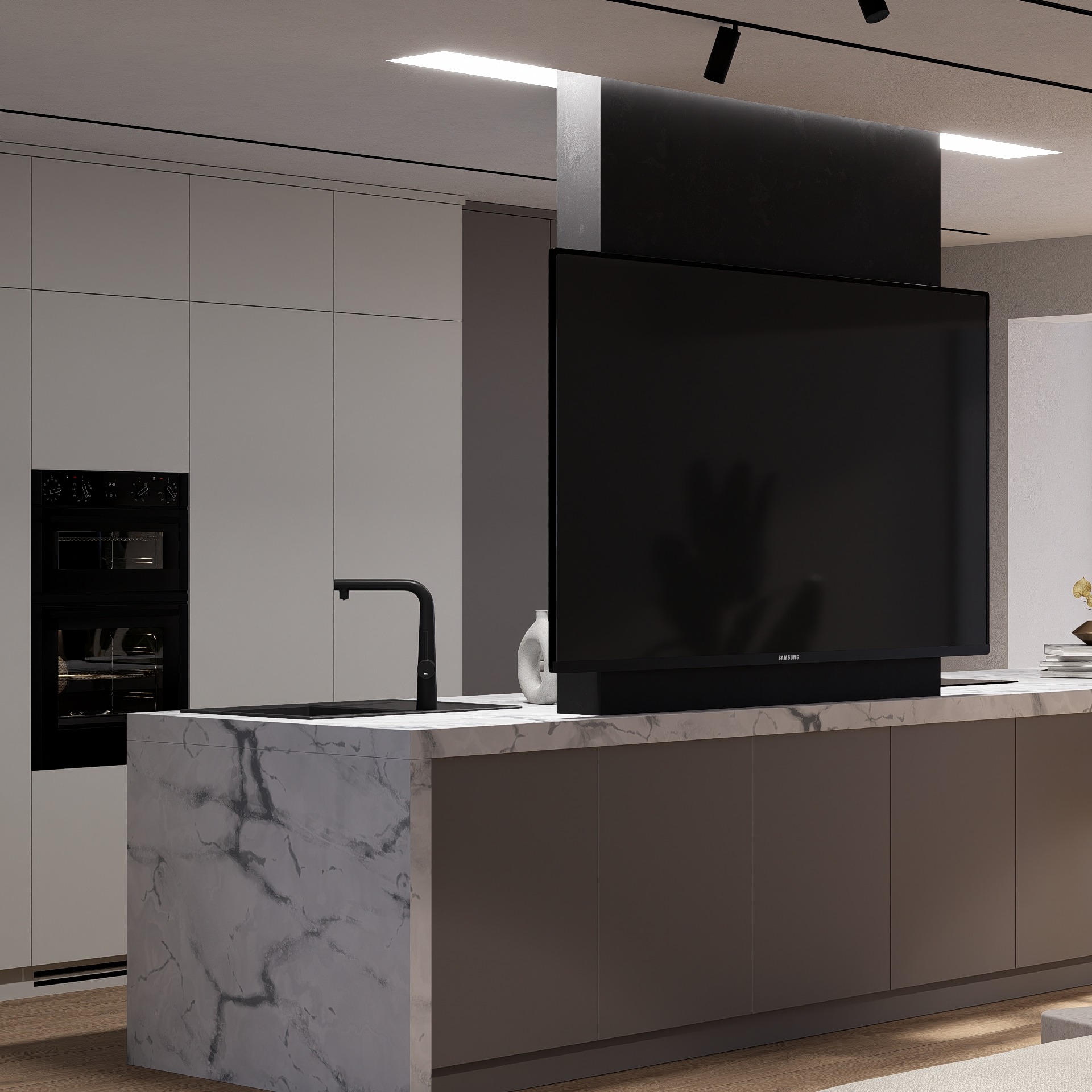 Amenajare Bucătărie Apartament | RbyD 054 - Imagine 2 proiect design interior