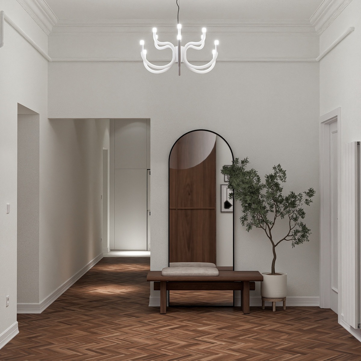 Renovare Hol în Clădire Istorică | RbyD 035 - Proiect Hol în Timișoara, România (8 fotografii)